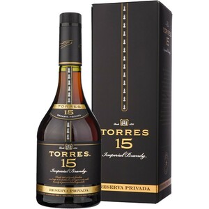 Бренди "Torres 15" Reserva Privada, gift box, 0.7 л