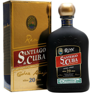 Ром Santiago de Cuba, "Extra Anejo", 20 years old, gift box, 0.7 л
