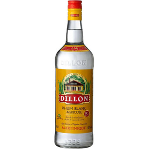 Ром "Dillon" Rhum Blanc, Martinique AOC, 1 л