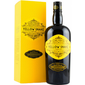 Ром Island Signature, "Yellow Snake" Amber Rum, gift box, 0.7 л