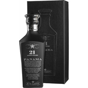 Ром "Rum Nation" Panama 21 Years Old (43%), gift box, 0.7 л