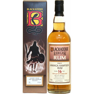 Ром Blackadder, "Raw Cask" Jamaica Hampden 16 Years Old, 2000, gift box, 0.7 л