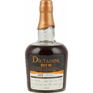 Ром Dictador, Best Of Rum Style, 1978, 0.7 л