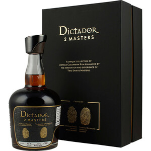 Ром Dictador, "2 Masters" Chateau d'Arche, 1980, gift box, 0.7 л