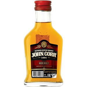 Виски "John Corr" Red Kilt, flask, 100 мл