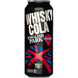Висковый напиток "English Park" Whisky Cola, in can, 0.45 л