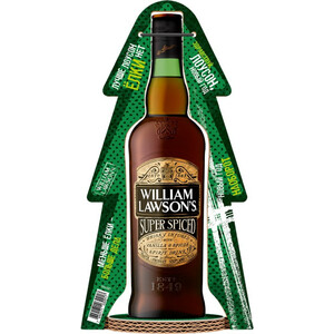 Виски "William Lawson's" Super Spiced (Russia), gift pack "Spruce", 0.7 л