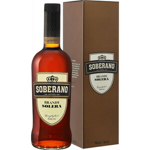 Бренди "Soberano", gift box, 0.7 л