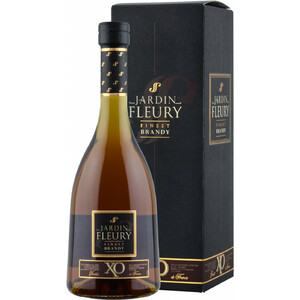 Бренди "Jardin Fleury" XO, gift box, 0.5 л