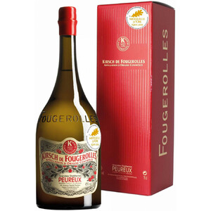Бренди Grandes Distilleries Peureux, Kirsch de Fougerolles AOC, gift box, 0.7 л