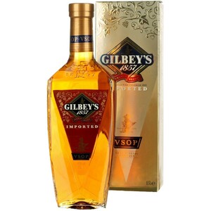 Бренди "Gilbey's 1857" VSOP, gift box, 0.5 л