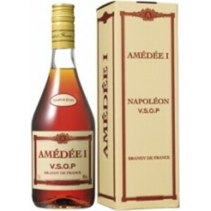 Бренди Amedee I Brandy VSOP Napoleon, in gift box, 0.7 л