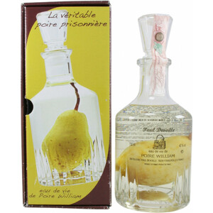 Бренди Paul Devoille, Poire William, in decanter with a pear, 0.7 л