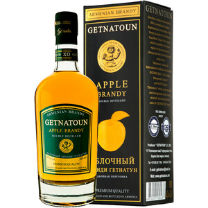 Бренди "Getnatoun" Apple, gift box, 0.5 л