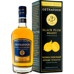 Бренди "Getnatoun" Black Plum, gift box, 0.5 л