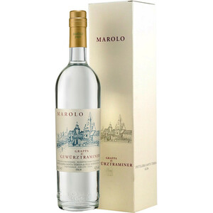 Граппа Distilleria Marolo, Grappa di Gewurztraminer, gift box, 0.7 л