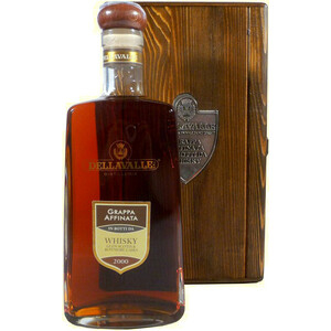 Граппа Grappa Affinata in botti da Whisky (Glen Scotia & Bowmore Casks), 2000, gift box, 0.7 л