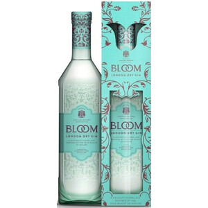 Джин "Bloom" London Dry, gift box, 0.7 л