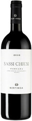 Вино Bertinga, "Sassi Chiusi", Toscana IGT, 2016