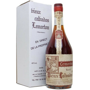 Кальвадос Calvados Lemorton, Rarete 70-100 Years Old, gift box, 0.7 л