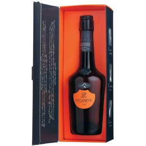 Кальвадос Lecompte, Pays d'Auge, 12 years, in gift box, 0.7 л