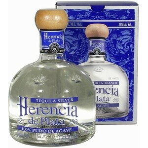 Текила "Herencia de Plata" Silver, gift box, 0.7 л