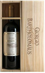 Вино Argentiera. "Giorgio Bartholomaus". wooden box. 1.5 л
