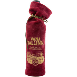 Ликер "Vana Tallinn" 40%, in a velvet bag, 0.5 л