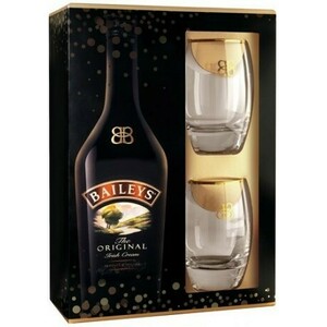 Ликер "Baileys" Original, in box with 2 glasses, 0.7 л