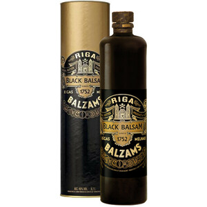 Ликер Riga Black Balsam, gift tube, 0.7 л