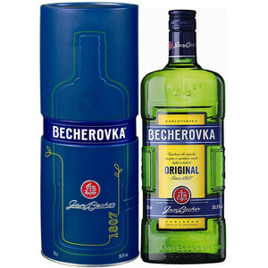 Ликер "Becherovka", metal box, 0.7 л