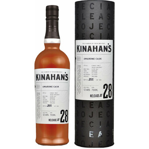 Виски "Kinahan's" Amarone Cask, Release #28, in tube, 0.7 л