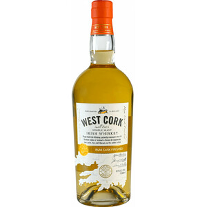 Виски "West Cork" Small Batch Rum Cask, 0.7 л