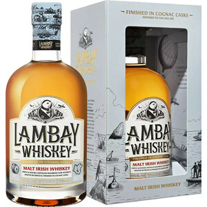 Виски "Lambay" Malt Irish Whiskey, gift box, 0.7 л