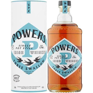 Виски "Powers" Three Swallow, in tube, 0.7 л