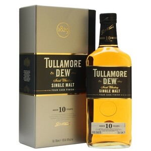 Виски "Tullamore Dew" 10 Years Old, gift box, 0.7 л