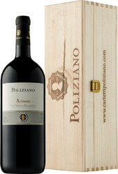 Вино Poliziano. "Asinone". Nobile di Montepulciano DOCG. wooden box. 1.5 л