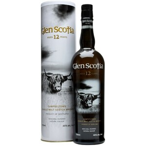 Виски "Glen Scotia" 12 Years Old (46%), metal tube, 0.7 л