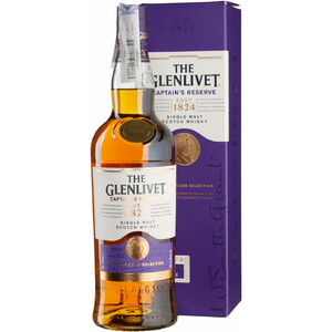 Виски The Glenlivet "Captain's Reserve", gift box, 0.7 л