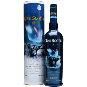 Виски Glen Scotia 18 Years Old, in tube, 0.7 л