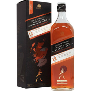 Виски Johnnie Walker, "Black Label" Highlands Origin, gift box, 0.7 л