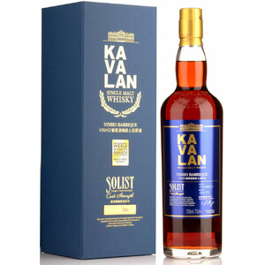 Виски Kavalan, "Solist" Vinho Barrique (58,6%), gift box, 0.7 л