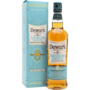 Виски "Dewar's" Caribbean Smooth 8 Years Old, gift box, 0.7 л