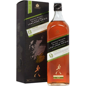 Виски Johnnie Walker, "Black Label" Lowlands Origin, gift box, 0.7 л