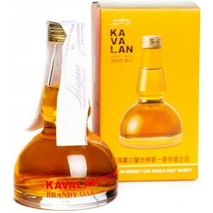 Виски "Kavalan" Brandy Oak, gift box, 50 мл