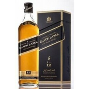 Виски "Black Label", with metal box, 0.7 л