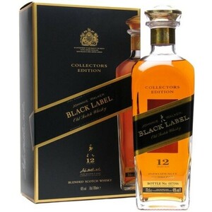 Виски "Black Label", decanter & gift box, 0.7 л