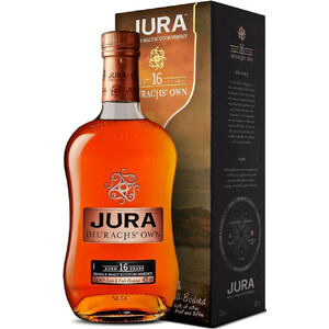 Виски Isle Of Jura 16 years old, gift box, 0.7 л