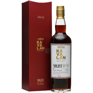 Виски Kavalan, "Solist" Sherry Cask (59,4%), gift box, 0.7 л