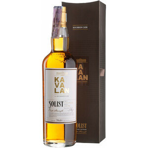 Виски Kavalan, "Solist" Ex-Bourbon Cask (57,1%), gift box, 0.7 л